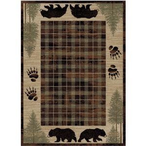 Mayberry Rugs American Destination AD5415 Big Timber Brown