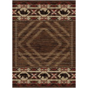 Mayberry Rugs American Destination AD5848 Hartland Brown
