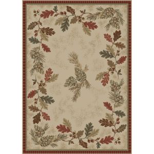 Mayberry Rugs American Destination AD8041 Oak Mountain Beige