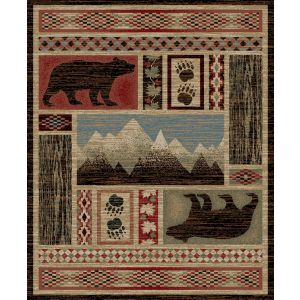 Mayberry Rugs American Destination AD8113 Aspen Multi