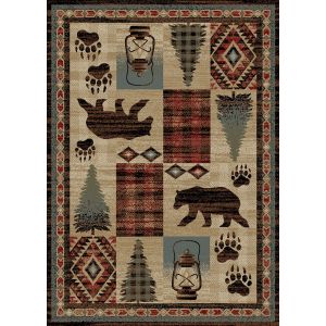 Mayberry Rugs American Destination AD8871 Cypress Creek Multi