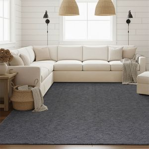 Tayse Rugs Alma Aliana ALM1630 Dark Gray