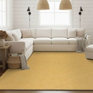 Tayse Rugs Alma Amina ALM2411 Gold