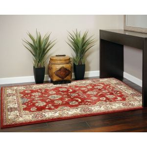 Dynamic Rugs ANCIENT GARDEN AN571581464 Red/Ivory