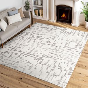 Tayse Rugs Artisan Shag Dominic ART1202 Ivory