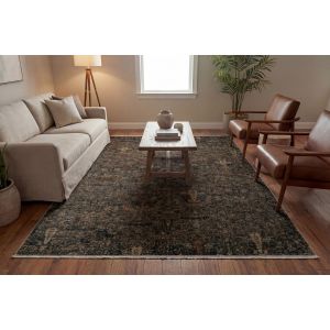Dynamic Rugs ATLANTA AL11760919 Black/Ivory/Multi