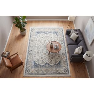 Dynamic Rugs AUTHENTIC AC18782150 Ivory/Navy