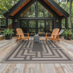 Tayse Rugs Bailey Amanda BLY1003 Black