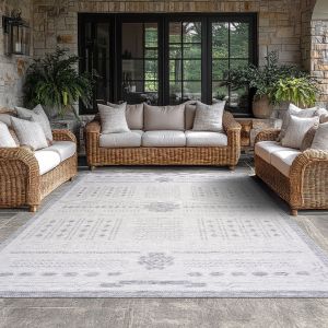 Tayse Rugs Bailey Diana BLY1409 Gray
