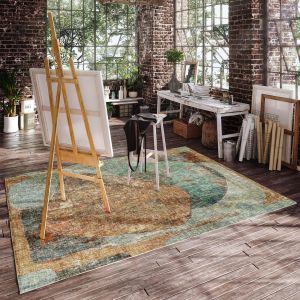 Dalyn Rugs Boca BO11 Teal