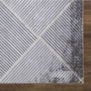 Concord Global Rugs-Brighton Collection-Matrix Gray , Gray