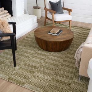 Karastan Rugs Broken Stripe By Bobby Berk R1091 214 Moss