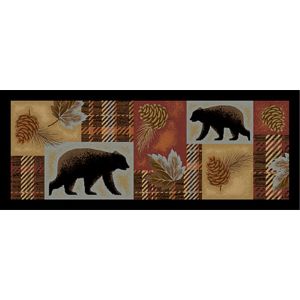 Mayberry Rugs Cozy Cabin CC10517 Highland Forest Multi