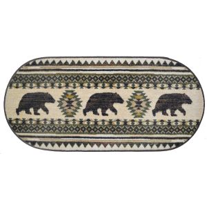 Mayberry Rugs Cozy Cabin CC20600 Bear Brothers Multi