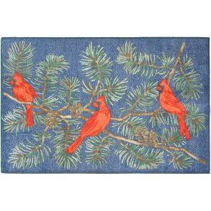 Mayberry Rugs Cozy Cabin CC20673 Cardinal Multi