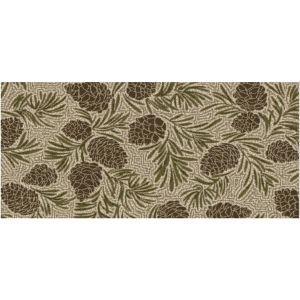 Mayberry Rugs Cozy Cabin CC20726 Evergreen Beige