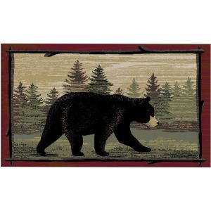 Mayberry Rugs Cozy Cabin CC20766 Woodside Retreat Multi
