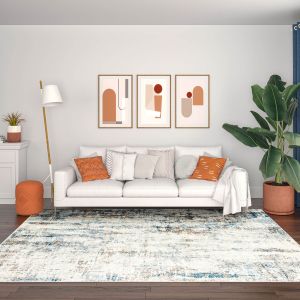 Tayse Rugs Chelsea Clay CHL1407 Navy