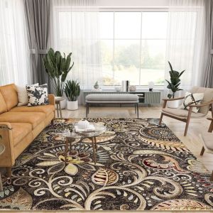 Tayse Rugs Capri Giselle CPR1010 Brown