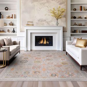 Tayse Rugs Crestwood Alyssa CSW1009 Gray