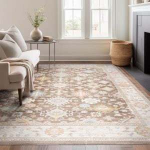 Tayse Rugs Crestwood Ellen CSW1108 Brown