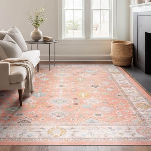 Tayse Rugs Crestwood Ellen CSW1176 Salmon