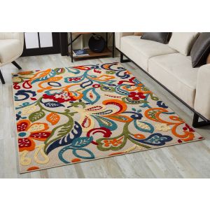 KAS Rugs Calla CAA6929 Ivory