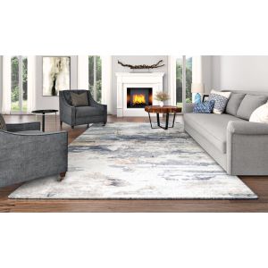 Couristan Rugs DREAMSCAPE HORIZON D1013322 BLUE/IVORY