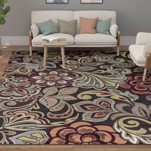 Tayse Rugs Deco Dilek DCO1024 Brown