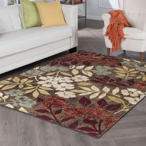 Tayse Rugs Deco Kalea DCO1308 Brown