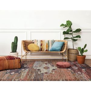 Couristan Rugs DESI ODISHA DES52202 SUNSET