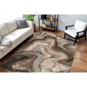 Dynamic Rugs ECLIPSE EC634369283 Cream/Mocha