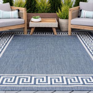 Tayse Rugs Eco Giovanna ECO1002 Blue