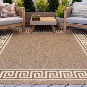 Tayse Rugs Eco Giovanna ECO1003 Brown