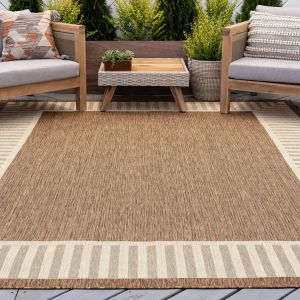 Tayse Rugs Eco Elgin ECO1103 Brown