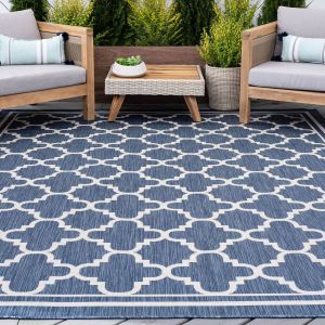 Tayse Rugs Eco Shaila ECO1302 Blue