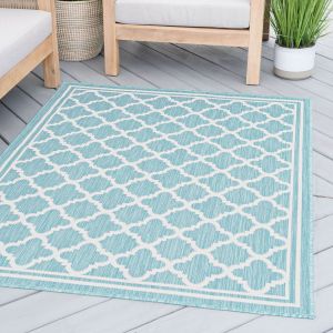 Tayse Rugs Eco Shaila ECO1306 Aqua