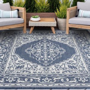 Tayse Rugs Eco Eamon ECO1605 Navy