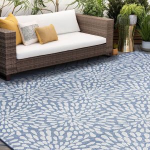 Tayse Rugs Eco Edith ECO1902 Blue