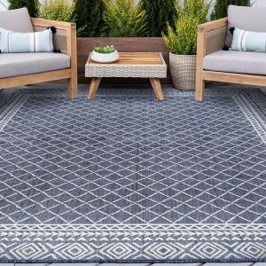 Tayse Rugs Eco Eileen ECO2107 Navy
