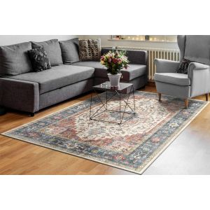 Dynamic Rugs ELISE EL6302351 Red/Blue/Beige