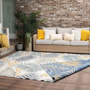 Tayse Rugs Flora Moreno FLO1207 Navy
