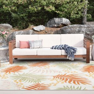 Tayse Rugs Flora Moreno FLO1222 Orange