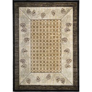 Mayberry Rugs Granite Falls GRF7561 Fontana Brown