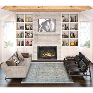 Couristan Rugs HALLI ANTIQUE LAVAR H4771100 SKY BLUE/STONE/MULTI