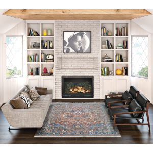 Couristan Rugs HALLI KERMAN H7243100 BRICK/BROWN/MULTI
