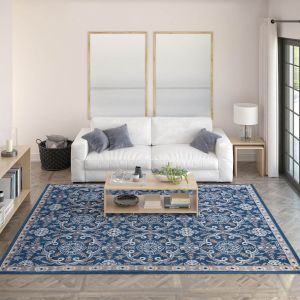 Tayse Rugs Hampton Izel HMP3807 Navy