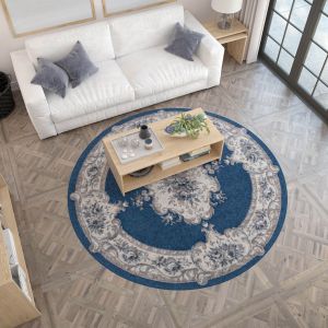 Tayse Rugs Hampton Jolie HMP3907 Navy
