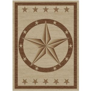 Mayberry Rugs Hearthside HS3681 Western Star Beige