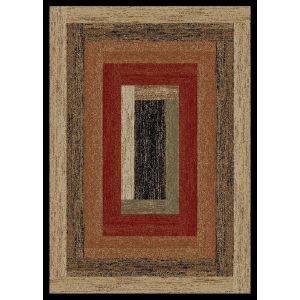 Mayberry Rugs Hearthside HS3783 Rustic Panel Multi